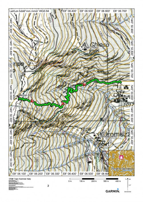 mappa cartinaSolivo - Alpe Campo Alto 