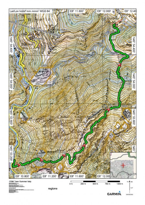 mappa cartinaGula di Cravagliana - San Gottardo di Rimella