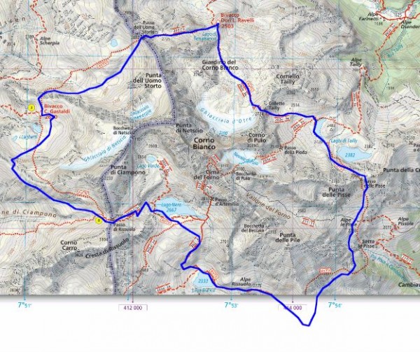 mappa cartinaAlta Via Tullio Vidoni